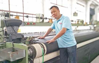 石家庄纺织机械有限责任公司组装车间主任邸立刚 全力打造宽重型织机民族品牌