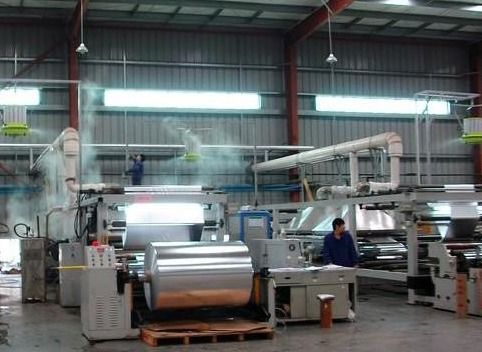 东莞废气处理设备厂,印刷厂选2万风量活性炭吸附塔和uv除臭塔